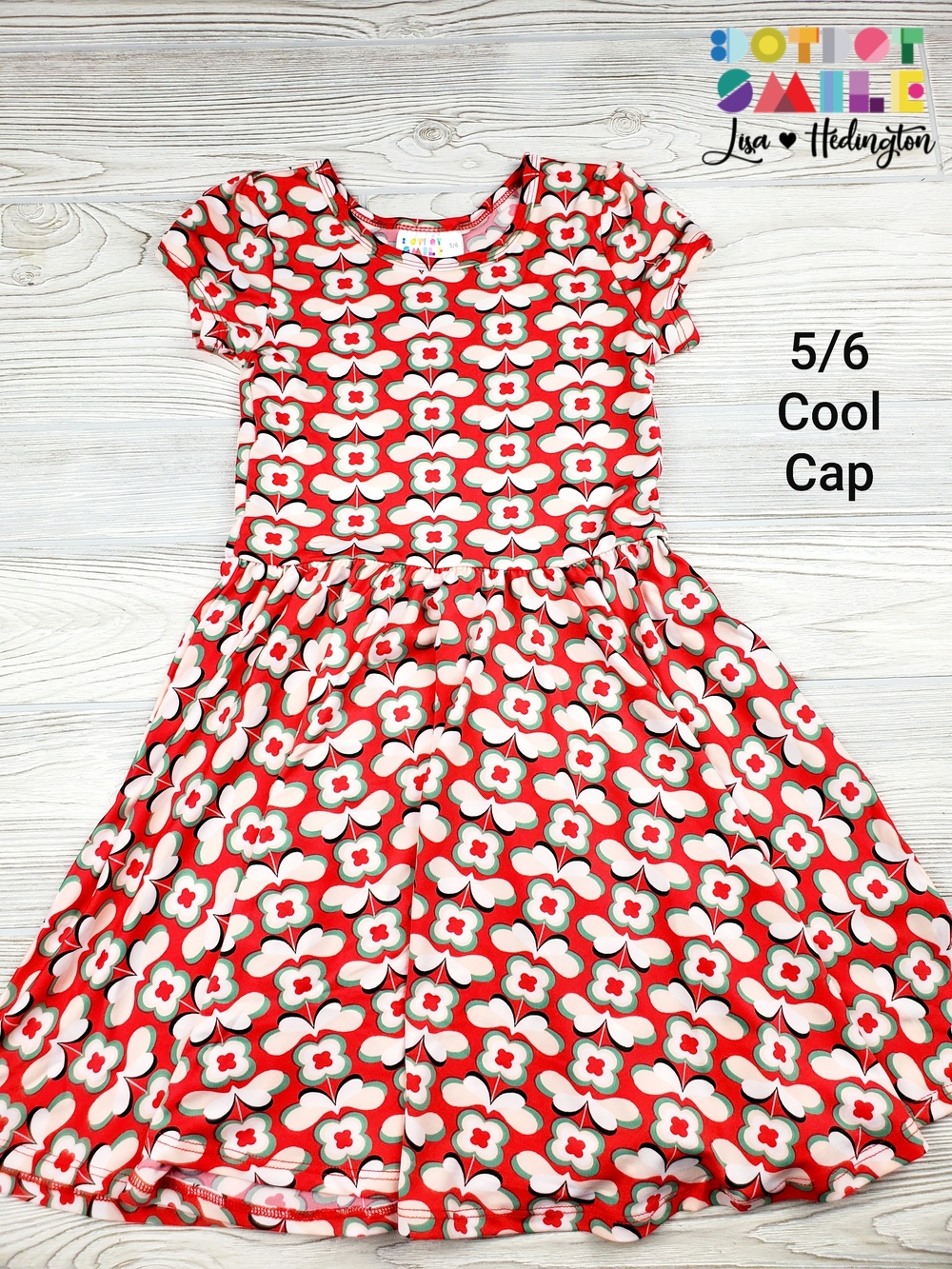 NWT DotDotSmile Clasic Cap Twirling Dress Size 5/6